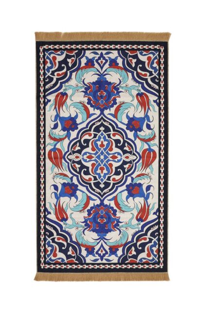 Siyah Kadife Halı Seccade