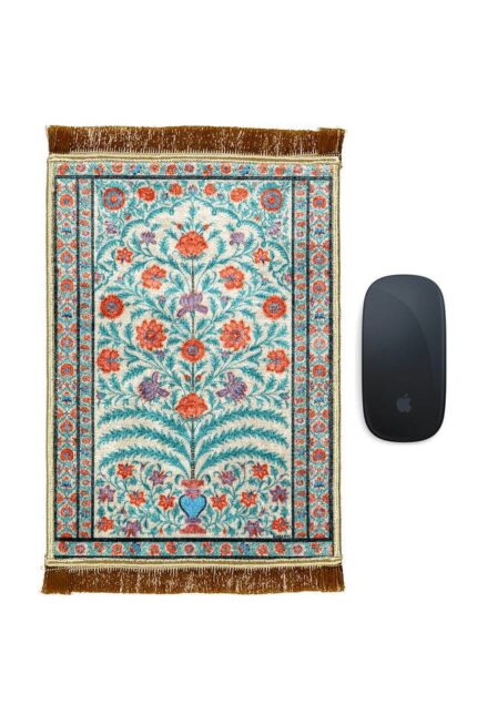 Siyah Dekoratif Küçük Halı Mousepad