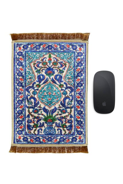 Saks Dekoratif Küçük Halı Mousepad