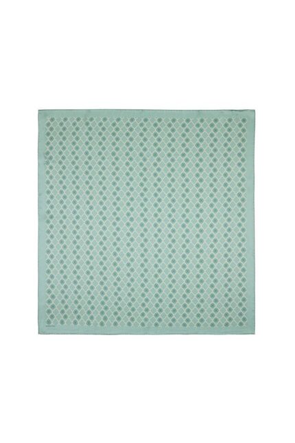 Mint Monogram İpek Eşarp