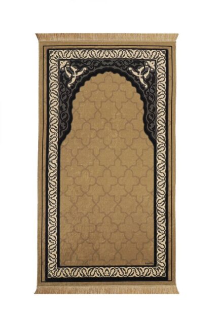 Gold Kadife Halı Seccade