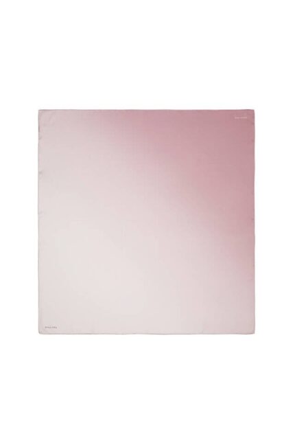 Gül Kurusu Pembe Degrade Twill İpek Eşarp
