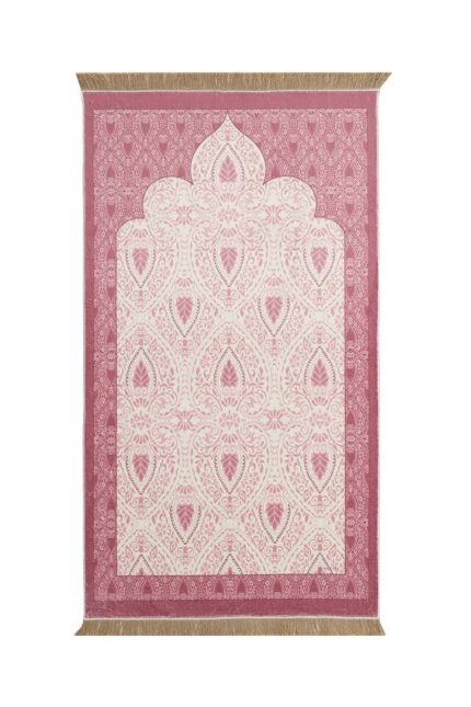 Pembe Bambu Halı Seccade