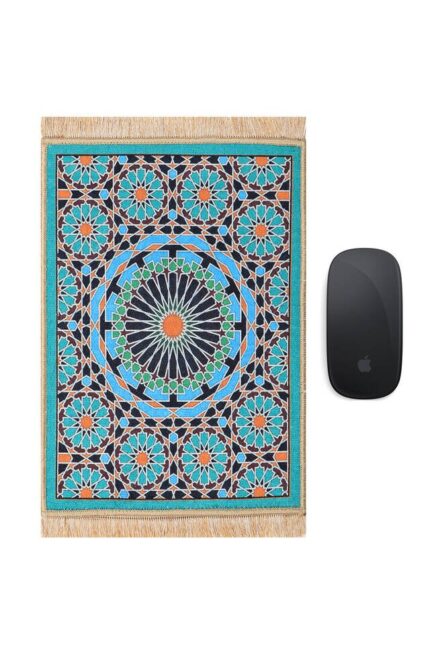 Mint Dekoratif Küçük Halı Mousepad