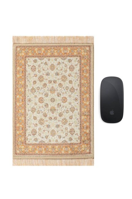 Krem Dekoratif Küçük Halı Mousepad
