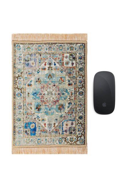 Mint Dekoratif Küçük Halı Mousepad