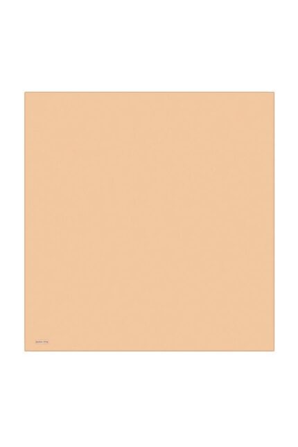 Camel Düz Renk Twill İpek Eşarp